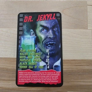 DR. jEKYLL ~ Horror 2020 Top Trumps Karte SINGLE - Bild 1 von 3