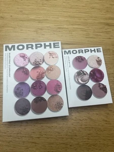 Morphie Eyeshadow lot of 2 “ Love byte & Electric Currant” New in box - Picture 1 of 3