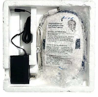 LIGHT RELIEF PAIN RELIEF UNIT 90LR15LR01 w/CLOTH STORAGE BAG NEW IN ORIGINAL BOX - Image 1 of 4