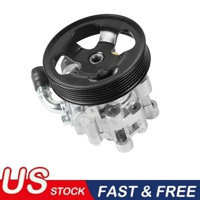 Power Steering Pump with Pulley for Toyota Corolla Matrix Vibe 1.8L 2003-2008 Foto 1 de 4