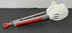 Disney Parks Mickey Mouse Hands Tongs Silicone Kitchen Tool 12" - Picture 1 of 10