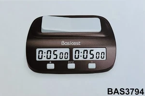 Portable Digital Chess Timer, Tournament & Bonus Time Features, Battery Powered - Picture 1 of 6