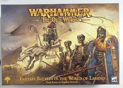 Warhammer El Viejo Mundo Tumba Reyes Ejército Caja Set Foto 1 de 4