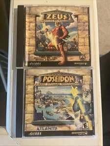 Zeus: Master of Olympus (PC, 2000) & Poseidon: Zeus Official Expansion (PC, 2001) - Bild 1 von 6