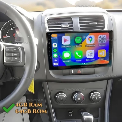 4+64G Carplay For Dodge Avenger 2008-2014 Android 14 Car Stereo Radio GPS NAVI Foto 1 de 4