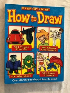 Step By Step How to Draw: Over 400 step by step pictures to draw! (2014, PB) - Imagen 1 de 9