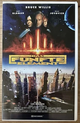 VHS Das fünfte Element (1998) BMG/UFA Hartbox - Sci‑Fi Kult - Bruce Willis - Bild 1 von 4