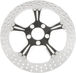 PERFORMANCE MACHINE (PM) 0133-1800WRASBM Brake Rotor - 11.8" - Wrath - Contrast - Picture 1 of 1