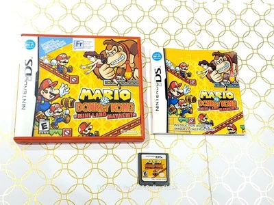 Mario vs. Donkey Kong: Mini-Land Mayhem NM Cart (Nintendo DS) CIB, TESTED - Image 1 of 4