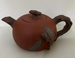 Vintage Chinese Yixing Clay Teapot With Beautiful Decorations. - Picture 1 of 13