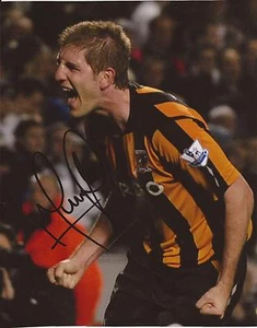 HULL * MICHAEL TURNER SIGNED 10X8 ACTION PHOTO+COA - Imagen 1 de 1