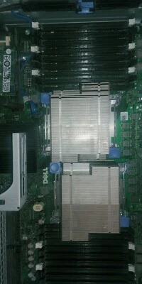 Dell 0NH4P PowerEdge R710 Motherboard w/CPU. and Heatsinks. See pictures - Image 1 of 4