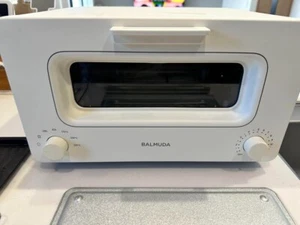 Balmuda Il Tostapane a Vapore Bianco K01E-WS Tostapane da Forno 1300W 100V Giappone Usato - Foto 1 di 17