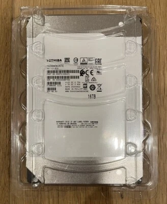 Toshiba Enterprise 16TB Desktop Hard Drive HDD 3.5" SATA MG08ACA16TE - Image 1 of 3