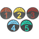  Digital Logo Plate Soccer Marker Plates Basketball Training Sitting Carpet Dot