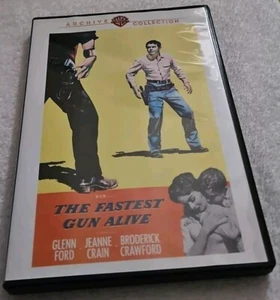 The Fastest Gun Alive DVD Glenn Ford , Jeanne Crain ,Broderick Crawford Rare oop - Picture 1 of 2