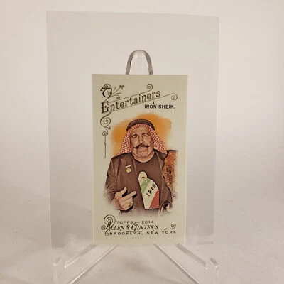 2014 Topps Allen & Ginter's The Iron Sheik #153 Mini Card - Image 1 of 2