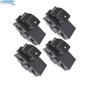 Rear Power Window Door Control Switch For GMC Chevrolet Saturn Buick 05-15 4PCS - Picture 1 of 14