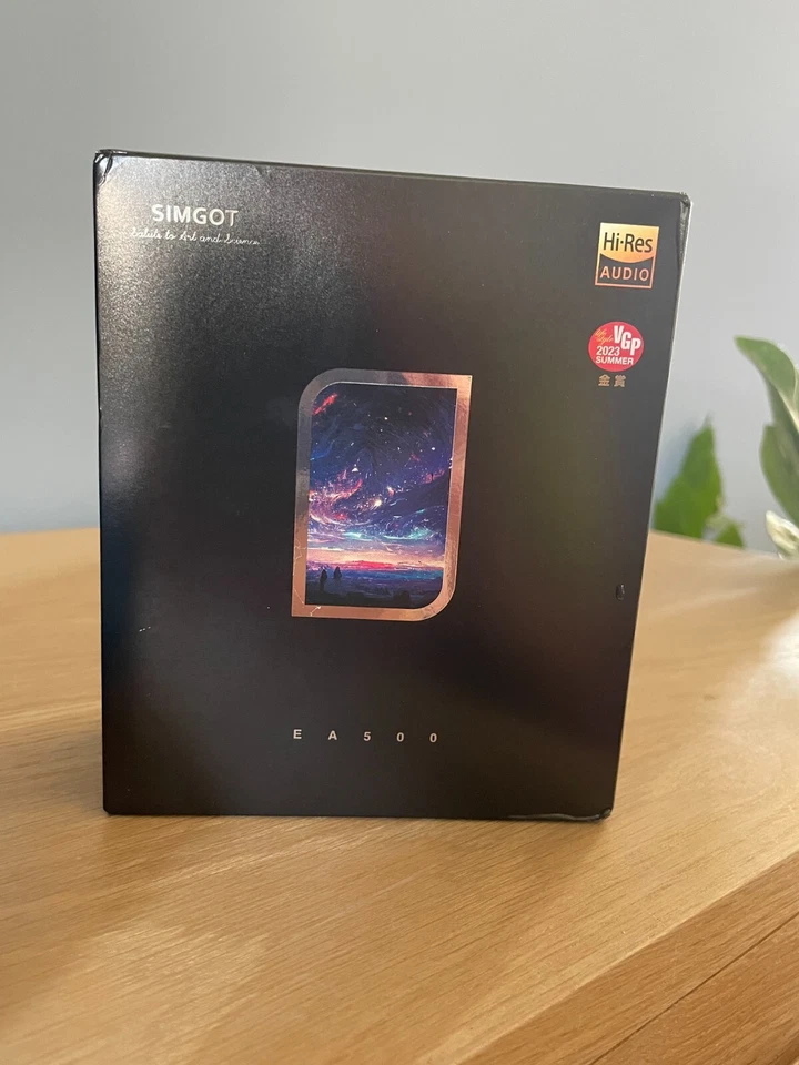 SIMGOT EA500  - silver - IN-EAR -  single DLC  10mm dinamic drive - Immagine 1 di 4