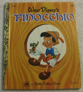 Pinocchio A Little Golden Book 1978 Very Good - Imagen 1 de 4