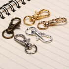 10pc Swivel Clips Snap Lobster Clasp Hook Key Ring Hooks DIY Jewelry Findi&BI