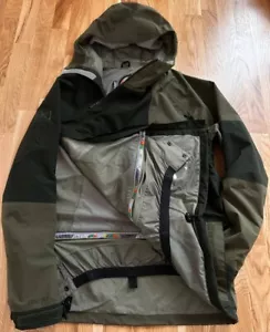Giacca Burton AK 2L Jussi Anorak Gore-Tex sci snowboard verde taglia S - Foto 1 di 22