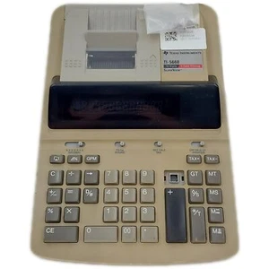Texas Instruments TI-5660 superview 12 digit 2-color printing calculator - Picture 1 of 9