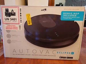 iHome AutoVac Eclipse G 2-in-1 Roboter Vakuum und Mop Wi-Fi Konnektivität schwarz - Bild 1 von 10