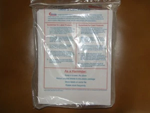 COMPULABEL Inkjet Laser Labels 3.5" x 3.3" 250 sheets 10 per page 2500 labels - Picture 1 of 1