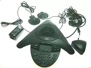 Cisco IP Conference Station 7936 CP-7936 with 2x External Microphone C J910 +PSU - Picture 1 of 11
