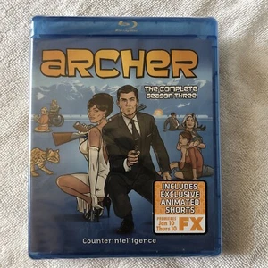 Archer: The Complete Season Three (Blu-ray Disc, 2013, 2-Disc Set) - Picture 1 of 4