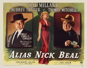 Ray Milland - Alias Nick Beal (1949) - 22 x 28 Reprint Poster - Picture 1 of 1
