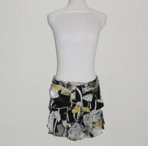 BEAUTIFUL SASS&BIDE SILK HIPSTER MINI SKIRT 42/6 (AUS 12) Made in Australia - Picture 1 of 6