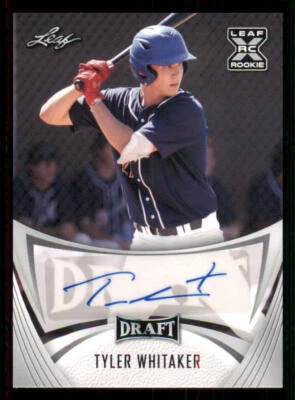 2021 Leaf Draft AUTO #BATW1 Tyler Whitaker - Image 1 of 2
