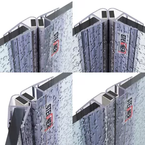 Magnetdichtung Dusche Duschdichtung Ersatzdichtung Wasserabweiser Schwallschutz - Bild 1 von 18