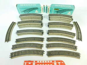 BP843-2 #40x Märklin H0/AC 5100 Track Piece / Rail curved M Track, 2x Box - Picture 1 of 5