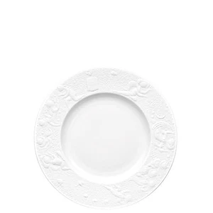 Rosenthal - Zauberflöte Weiß - Flauto Magico - 6 Dinner Plates 7.48 In - Dealer - Picture 1 of 2