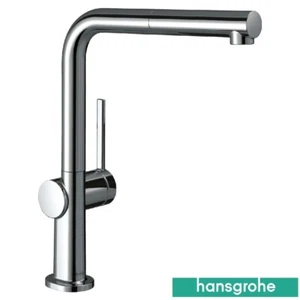 Hansgrohe Talis M54 270 Eco 1 Jet Chrome Pullout Kitchen Mixer Tap - Picture 1 of 7