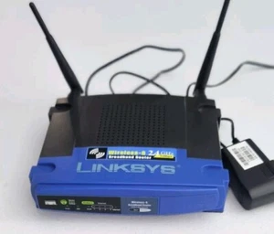 Router WiFi Linksys WRT54GL V1.1 54 Mbps Inalámbrico-G, PROBADO - Imagen 1 de 7