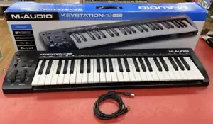 M-AUDIO KEYSTATION49 MK3 Synth Action 49 Key USB MIDI Keyboard From Japan - Picture 1 of 4