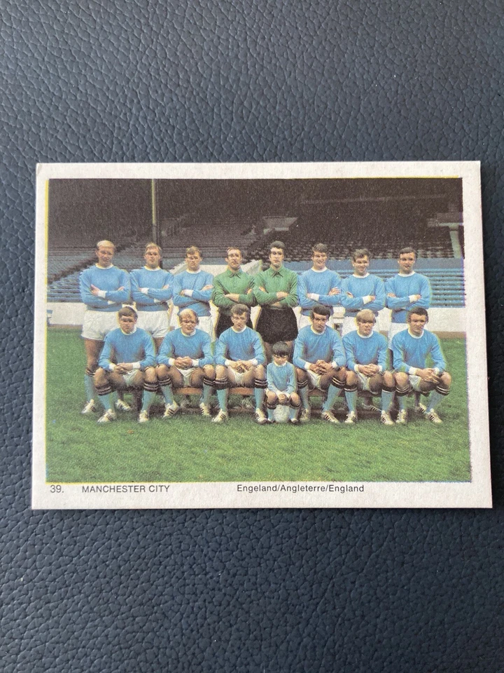1969-70 Monty Gum International Football Teams #39 Manchester City - Image 1 of 2