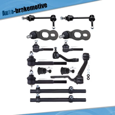 Kit completo de suspensión delantera de 14 piezas para Mercury Grand Marquis 1998 99 00 01 2002 Foto 1 de 4