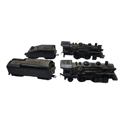 Lot Lionel Steam Locomotive & Tender 1060 & 1062 For PARTS / REPAIR - READ BELOW - Image 1 of 4