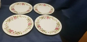 Vintage Regal China Of Japan "Spring Time" Set/4 Dinner Plates BEAUTIFUL! - Picture 1 of 4