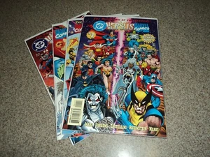 MARVEL VS DC / DC VS MARVEL 1-4 COMPLETE SERIES NM - Picture 1 of 3