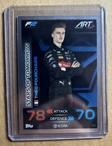 2023 Topps Turbo Attax Stars of Tomorrow Theo Pourchaire Foil #312 - Imagen 1 de 1