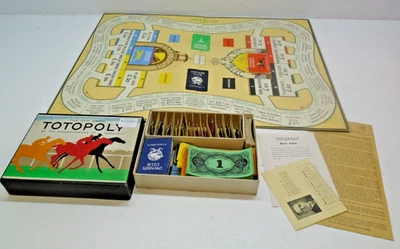 Vintage Totopoly Game *Read Description* - Image 1 of 3