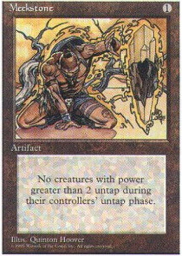 FBB Korean Meekstone ~ Lightly Played 4th Edition Fourth Foreign Black Border St - Image 1 of 1