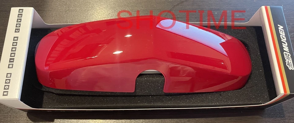Cubierta de espejo retrovisor MUGEN GENUINO CIVIC EK9 TYPE-R ROJO RSX Foto 1 de 1