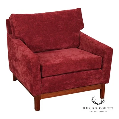 Sillón moderno de mediados de siglo atribuido a Edward Wormley Foto 1 de 4